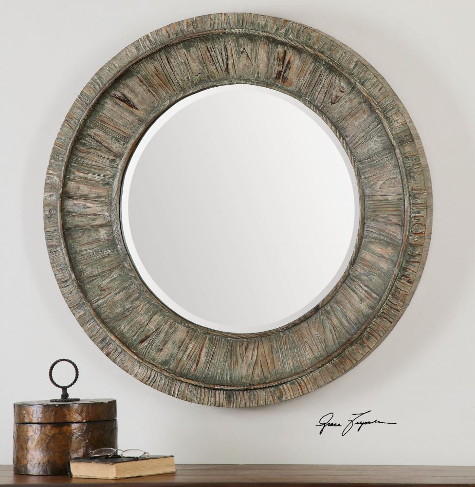 Uttermost Gattola Round Mirror