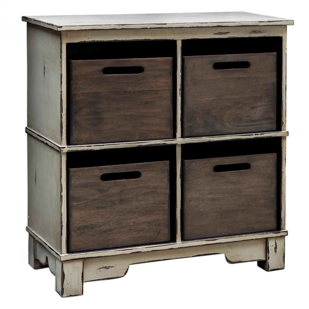 Uttermost Ardusin Gray Hobby Cupboard