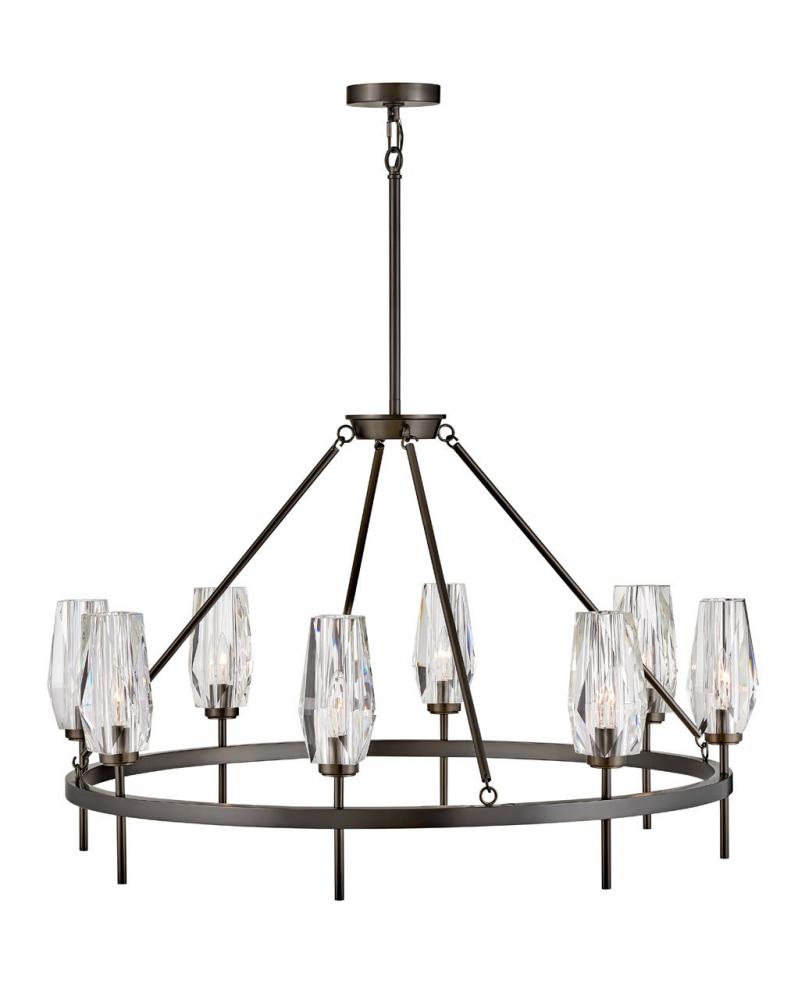 Large Single Tier Chandelier