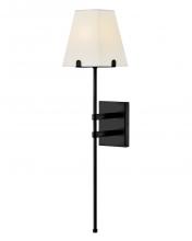 Hinkley 48270BK - Large Single Light Sconce