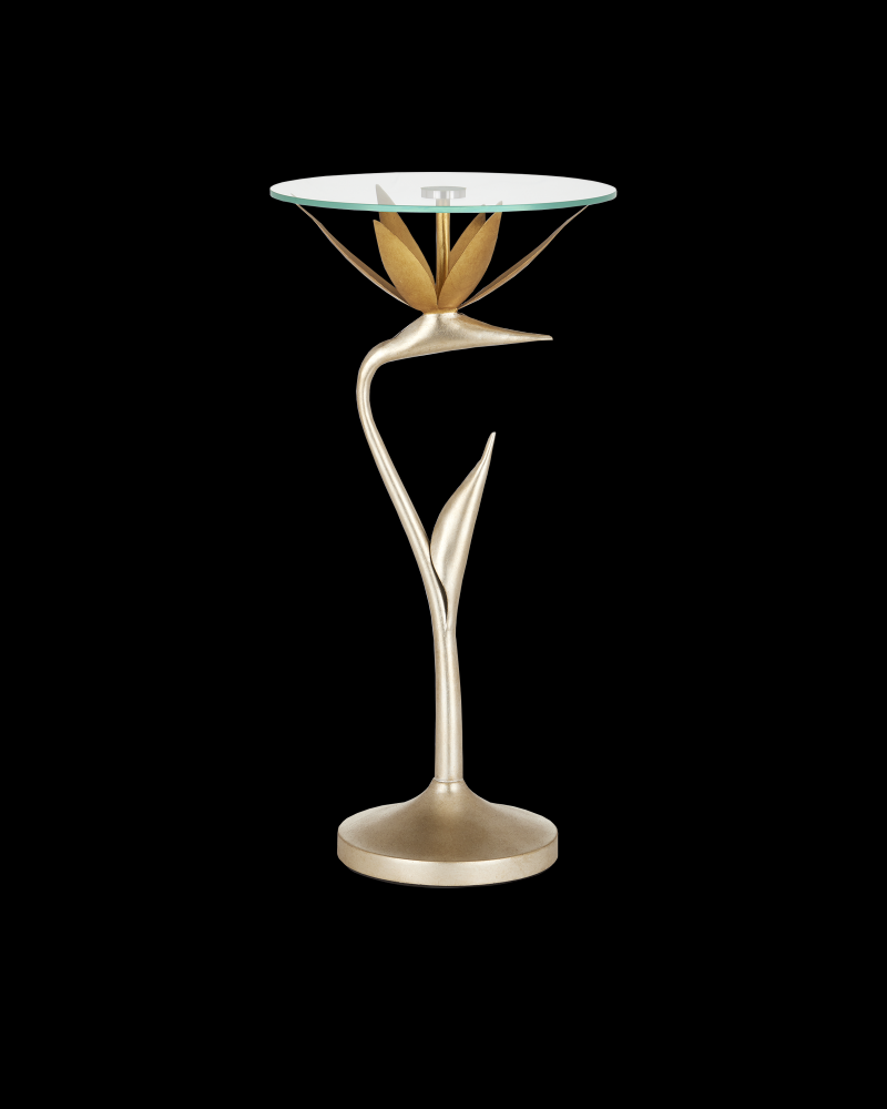 Paradiso Silver & Gold Accent Table