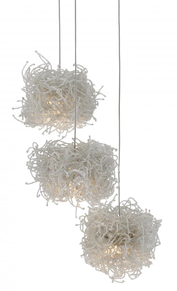 Birds Nest 3-Light Round Multi