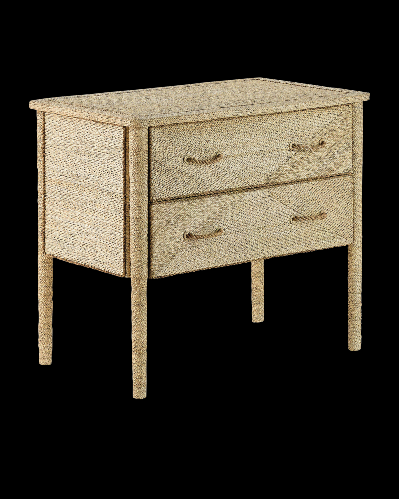 Kaipo Rope Two-Drawer Chest