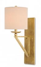 Currey 5181 - Anthology Brass Wall Sconce, W