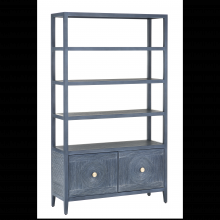 Currey 3000-0265 - Santos Vintage Navy Storage Et