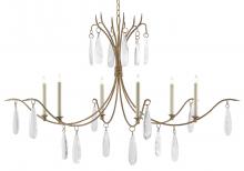 Currey 9000-0545 - Marshallia Large Gold Chandeli