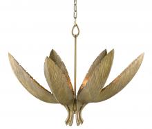 Currey 9000-0766 - Bird of Paradise Brass Chandel