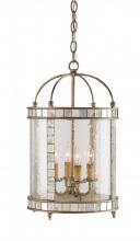 Currey 9229 - Corsica Small Silver Lantern